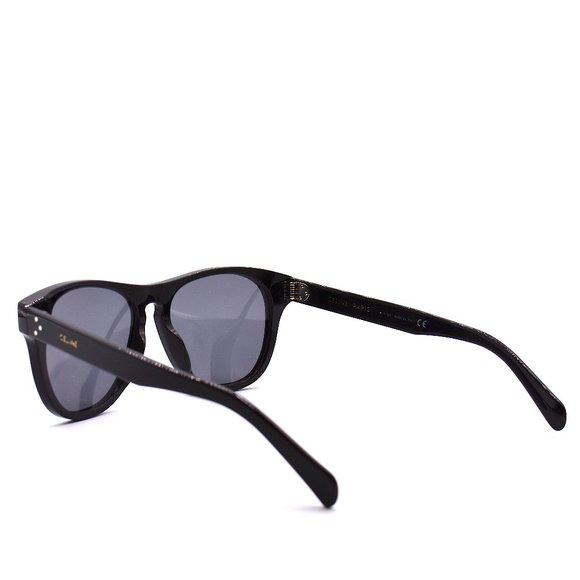Celine Paris CL40102I 01A Polarized Black Grey Sunglasses 58-17 - Picture 7 of 15